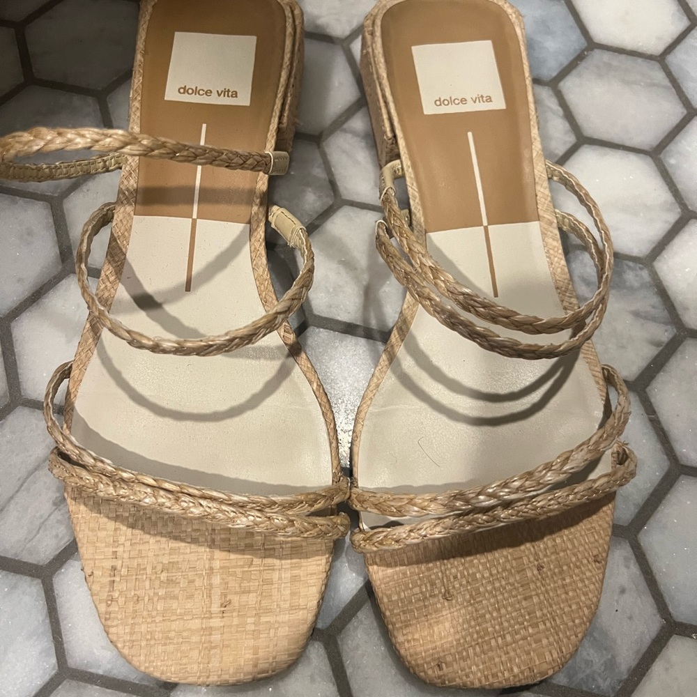 Dolce vita jute sandals size 7.5